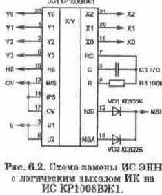 ЗАМЕНА МИКРОСХЕМЫ НОМЕРОНАБИРАТЕЛЯ